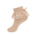 WHITE DOT LACE ANKLET SOCK