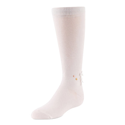 jrp socks ivory dreamy knee high sock with bows