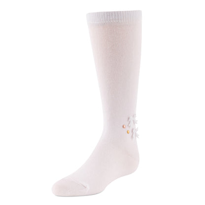 jrp socks white dreamy knee high sock with bows