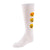 jrp socks white emoji knee high sock