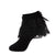 jrp socks black floral lace anklet ruffle sock