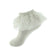CREAM NET FLOWER LACE ANKLET