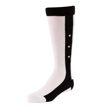 jrp socks white twinkly knee high sock