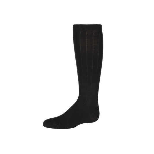 JRP Ribbed Knee Sock Black