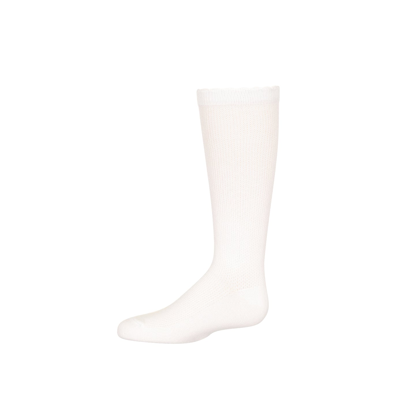JRP Pique Knee Sock White