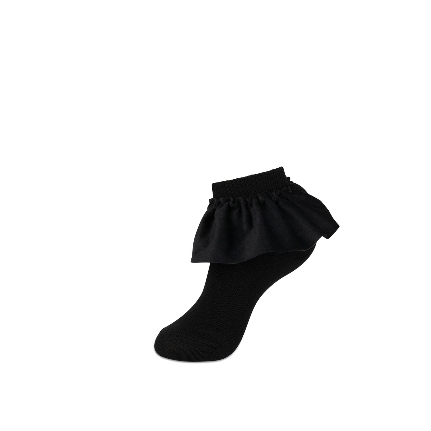 JRP Velvet Lace Anklet Black
